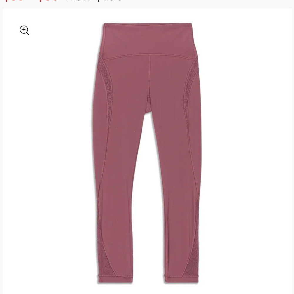 Lululemon Wunder Under High Rise Crop